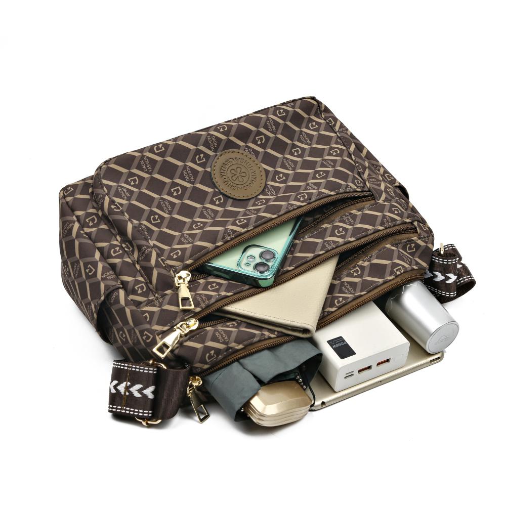 Damen-Umhängetasche mit mehreren Taschen, Muttertasche, große Kapazität, Reise-Umhängetasche