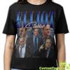 ELLIOT STABLER SHIRT, Elliot Stabler Vintage T-Shirt, Christopher Meloni Amerikanischer Schauspieler Retro 90er Bootleg Hommage Merch, Law And Order T-Shirts