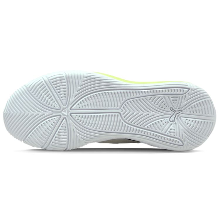 Puma Triple Basketball White Green Glare Men Sneakers 195217-10