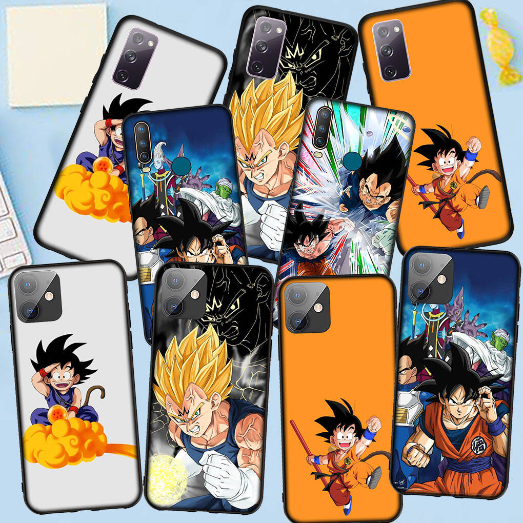 Etui na telefon do iPhone 17 15 16 Plus Xiaomi Poco X7 X6 F8 F7 M8 C85 C75 Redmi Note 14 12 11 13 Pro Max 14C 13C 15C Komiksy Dragon Gokus Vegeta IV Kule
