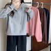 Trendy Women's Korean-Style Lightweight Hoodie - Spring/Autumn Loose Fit