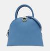 [Pre-Owned] Casual Solid Color Zipper Closure Leather Tote Bag - Excellent #1UBWIBH