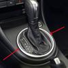 Real Carbon Fiber Car Gear Panel Cover Trim For Volkswagen VW Beetle 2012- Car Shift Panel Sticker Auto Inner