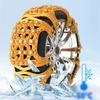1 Stk. Gummi Auto Schneeketten Rutschfest Straßensicherheit Auto Reifenkette Winter Outdoor Notfallzubehör Auto Räder Ketten