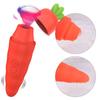 Women Mini Portable Carrot Shape Sucker Vibrator Female Cute Small Multi-frequency Vibrating Egg Jumping AV Stick Adult Sex Toys