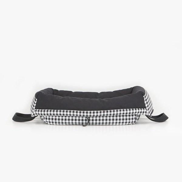 Barrels pet ikeco bag, check black, SM, 1 piece, Korean pet shampoo