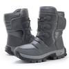 36-46 Winter Men's Plus Velvet High-top Outdoor Shoes Women's Large Size Hiking Shoes Plus Fur Warm Hiking Boots