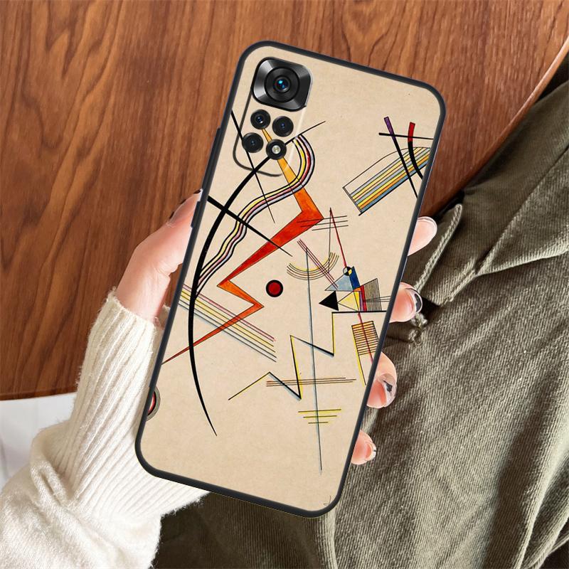 

Wassily Kandinsky Abstract Case For Xiaomi Redmi Note 14 Pro 13 12 11 10 15 Pro Plus Redmi 15 C 13 10C 12C 14C 13C Cover Redmi Note 10 Pro