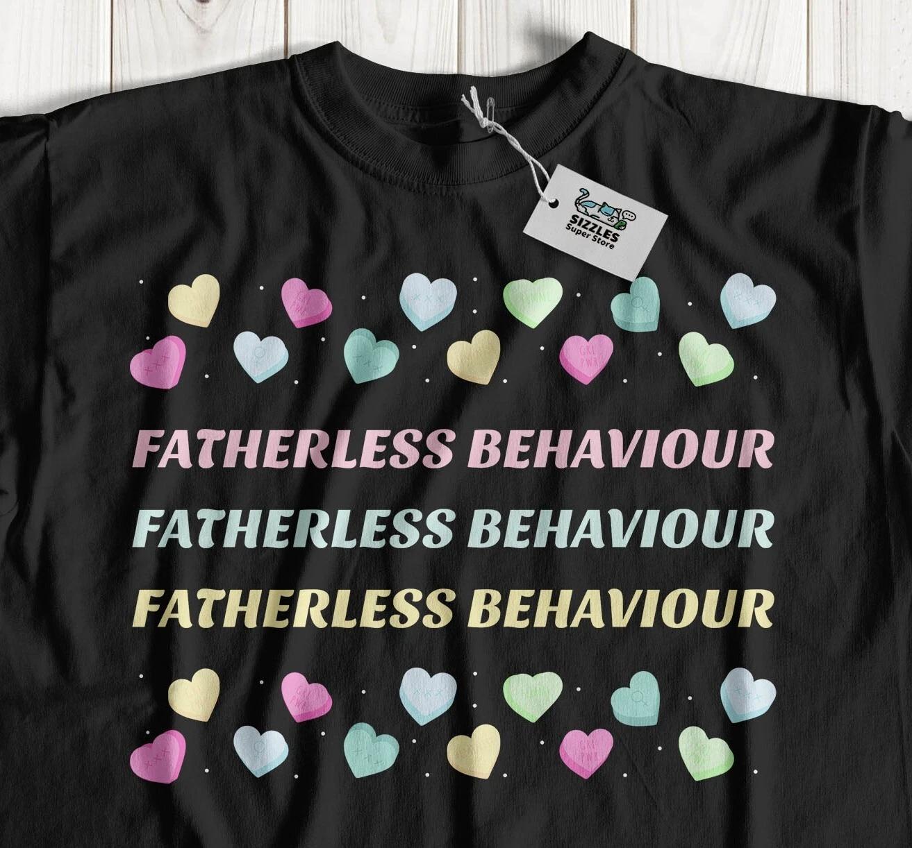 

Funny Fatherless Behaviour T-Shirt Matching Hot Girl Summer & Toxic Hot Girl Tee XL