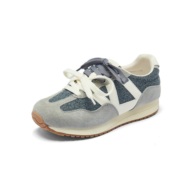 Augustine Ballet Training Shoes Women's 2025 New Autumn Retro Sports Forrest Gump Shoes Platform Student Casual Shoes