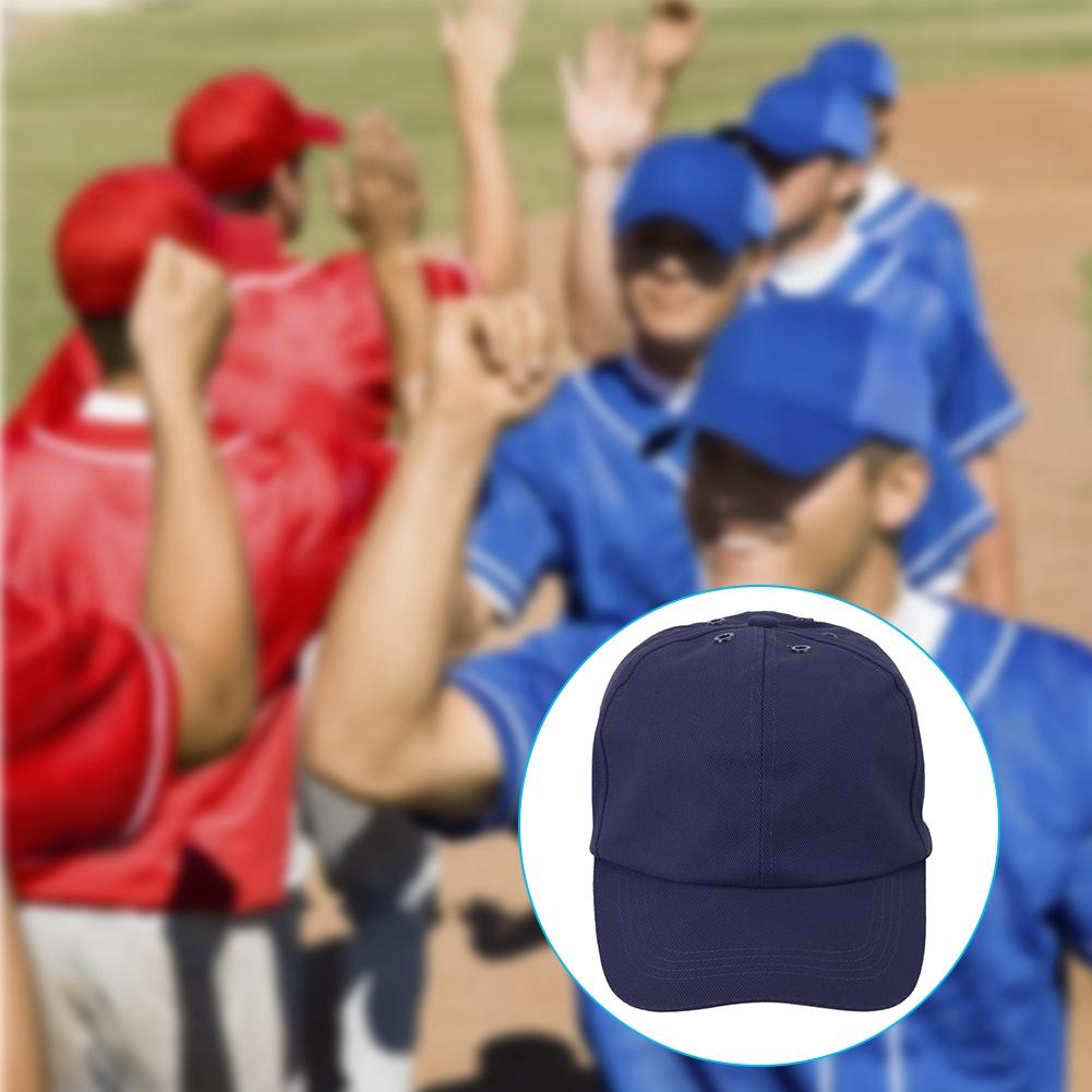 027 Light Anti Collision Comfortable Breathable Baseball Hat Sports Safety Hat (Blue)