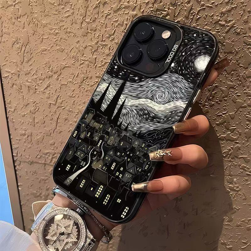 Van Gogh Starry Night Retro Phone Case Compatible With Apple Iphone Various Models