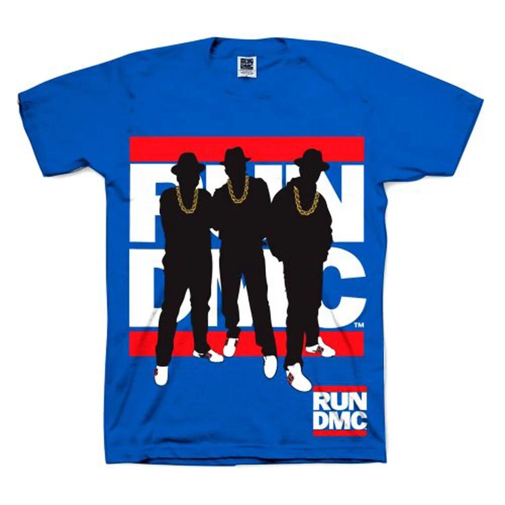 Run Dmc Silhouette Licensed T Shirt Unisexs L