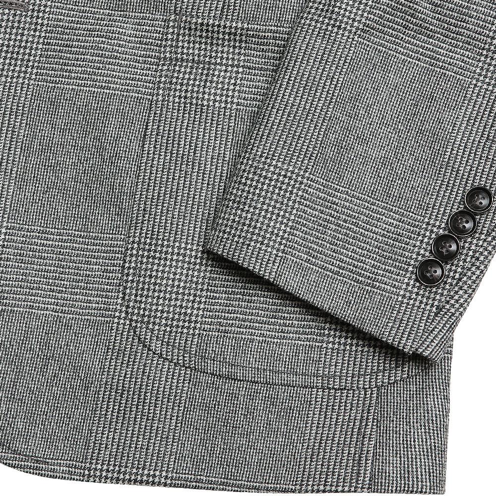 Sortie 410 Glen Check Wool Jacket (Gray)