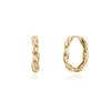MIAF 14K Note One-Touch Earrings