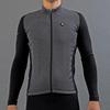 Lion de Capelmuur Long Sleeve Cycling CORDURA Thermal Gray x Size XS Jersey, Autumn/Winter, Jersey, Fleece-Lined, Black,