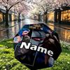Custom Name Personalized Jinx Print Umbrella, Auto Open Close, 8‑Rib Sturdy Frame, Commute Camping Hiking Use, Birthday Gift