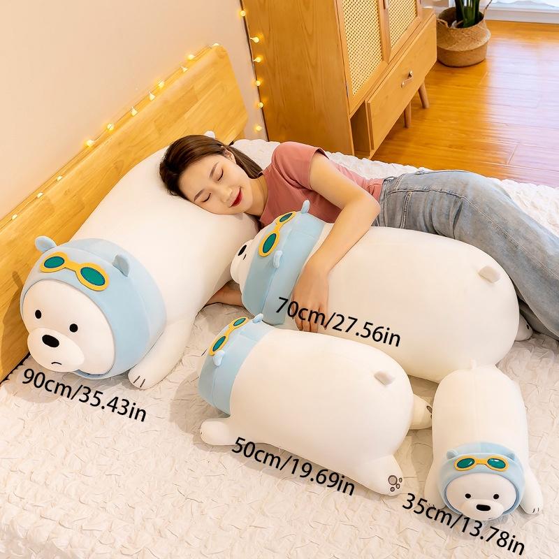 Cute Plush Polar Bear Stuffed Animal Toy