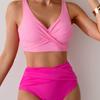 New Women Summer Push Up Swimwear High Waist Bikini Set Bathing Suit Beachwear