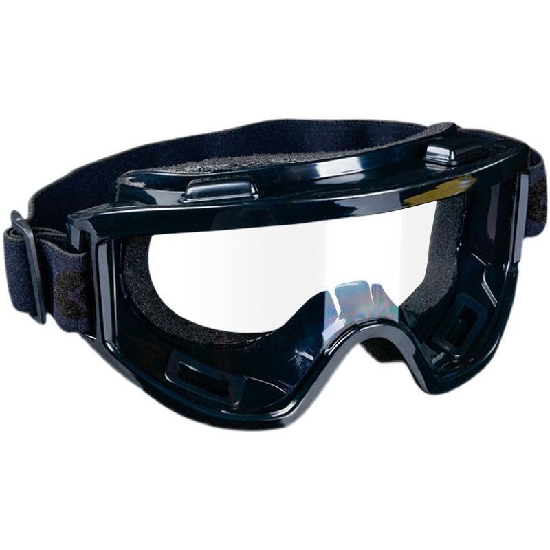 

Industrial labor protective goggles for men, flexible, impact-resistant, wear-resistant, anti-fog, dust-proof, wind-proof, sand-proof, welding чёрный