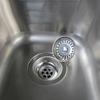 Rüsten Sie Ihren Küchenspülbeckenabfluss mit einem robusten 114-mm-Edelstahlflansch auf