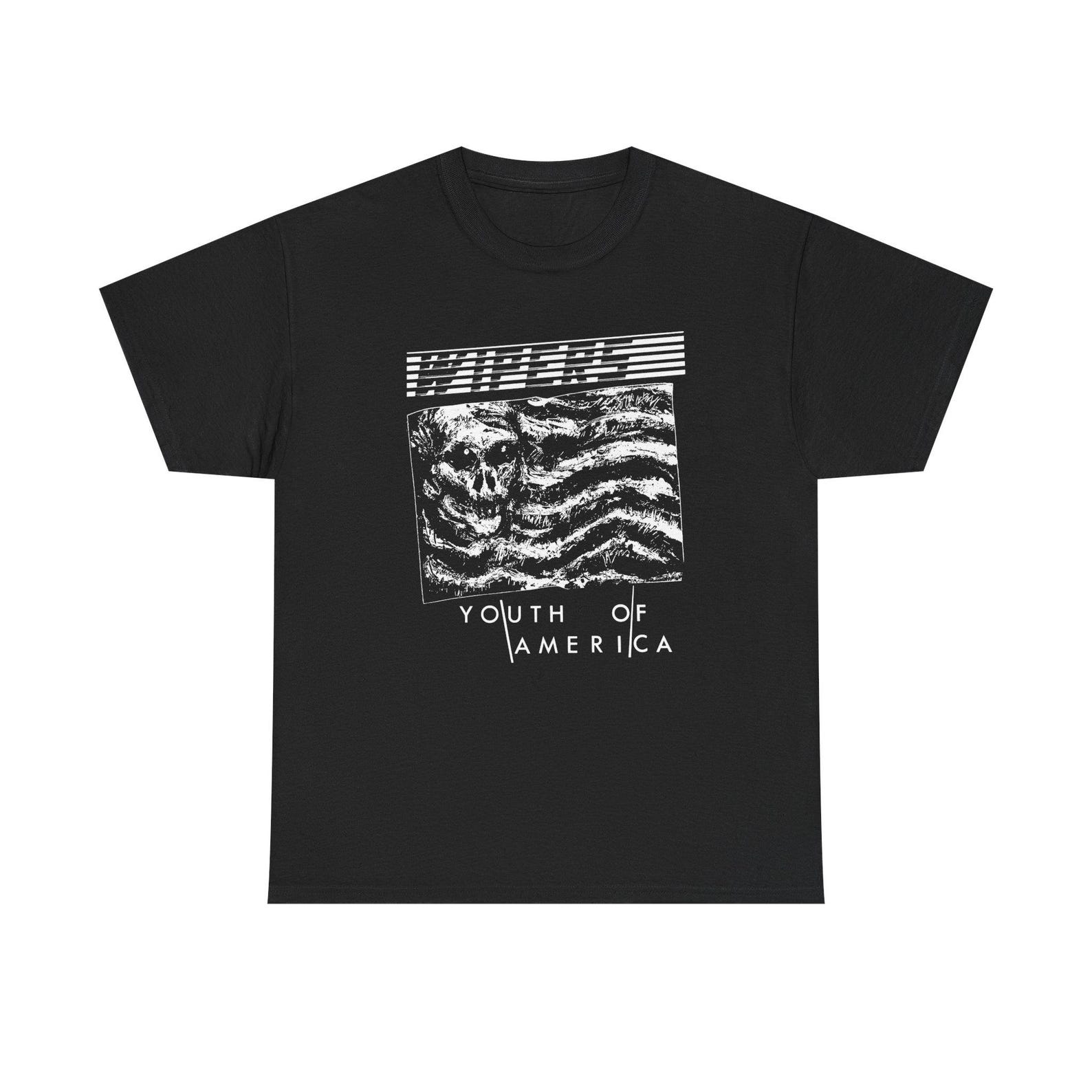 Wipers Youth Of America Shirt, Vintage Hardcore Punk Band Tee, Greg Sage 80s Punk Rock Graphic T-Shirt S