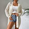 Women's Cardigan, Solid Color for Fall and Winter