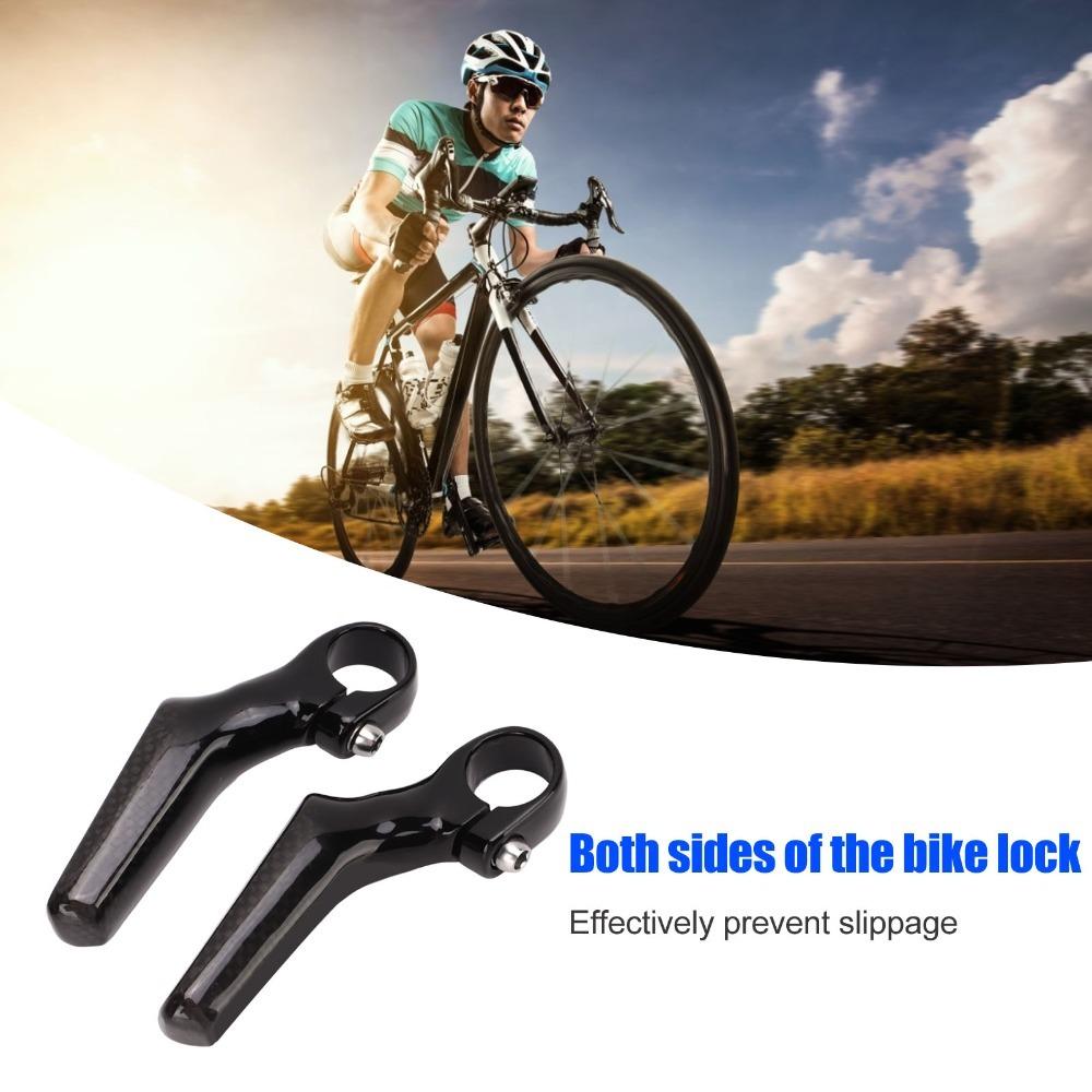 1 Pair Ergonomic Mountain Bike Bar Ends L Shape Bike Auxiliary Handlebar  Bike Upgrade Replacement Glossy