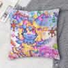 Yatta Anime Double-Sided Printed Square Decorative Cushion Cover For Sofa Living Room Home Decor