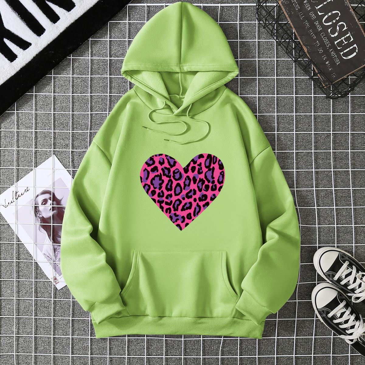 

2025 Winter New Women s Hoodie High Street Unisex style Double Pockets Sweatshirts Outerwear Plus-Size Women s Clothing CYXX224 5XL зелений