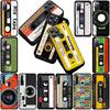 Phone Cover for Apple iPhone 17 Pro XS Max Air 6 Plus X 5 + SE 2022 SE2 16E XR Case  Retro Camera Vintage Cassette Tape Old