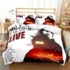 Sängerin Mylene Farmer Bettwäsche-Set Bettbezug Bett-Set Steppdeckenbezug Kissenbezug Steppdecke King Queen Size Jungen Erwachsene Bettwäsche-Set