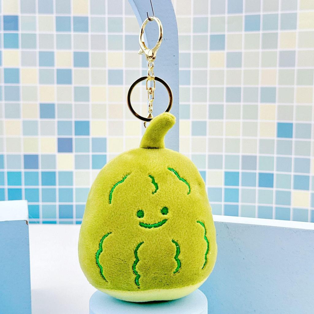 Mini Bitter Melon Plush Pendant: Cute & Creative Doll for Children's Birthdays