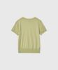 GENERALIDEA Airy Essential Half Knit [Green] / Wbe2L05512