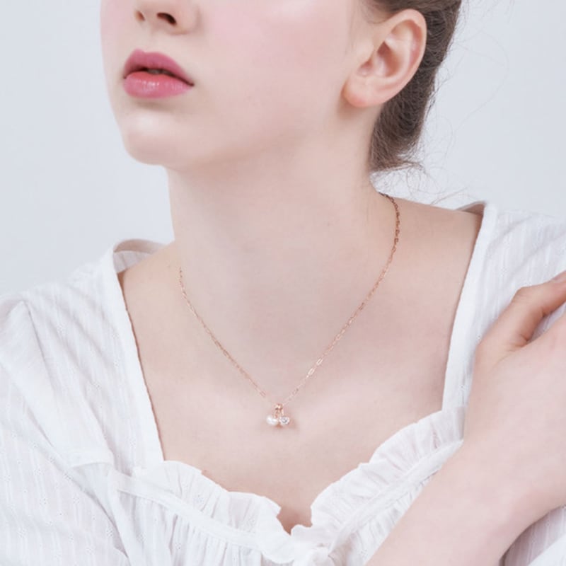 ELLE Jewelry Natural Freshwater Pearl Necklace ELBRNN229