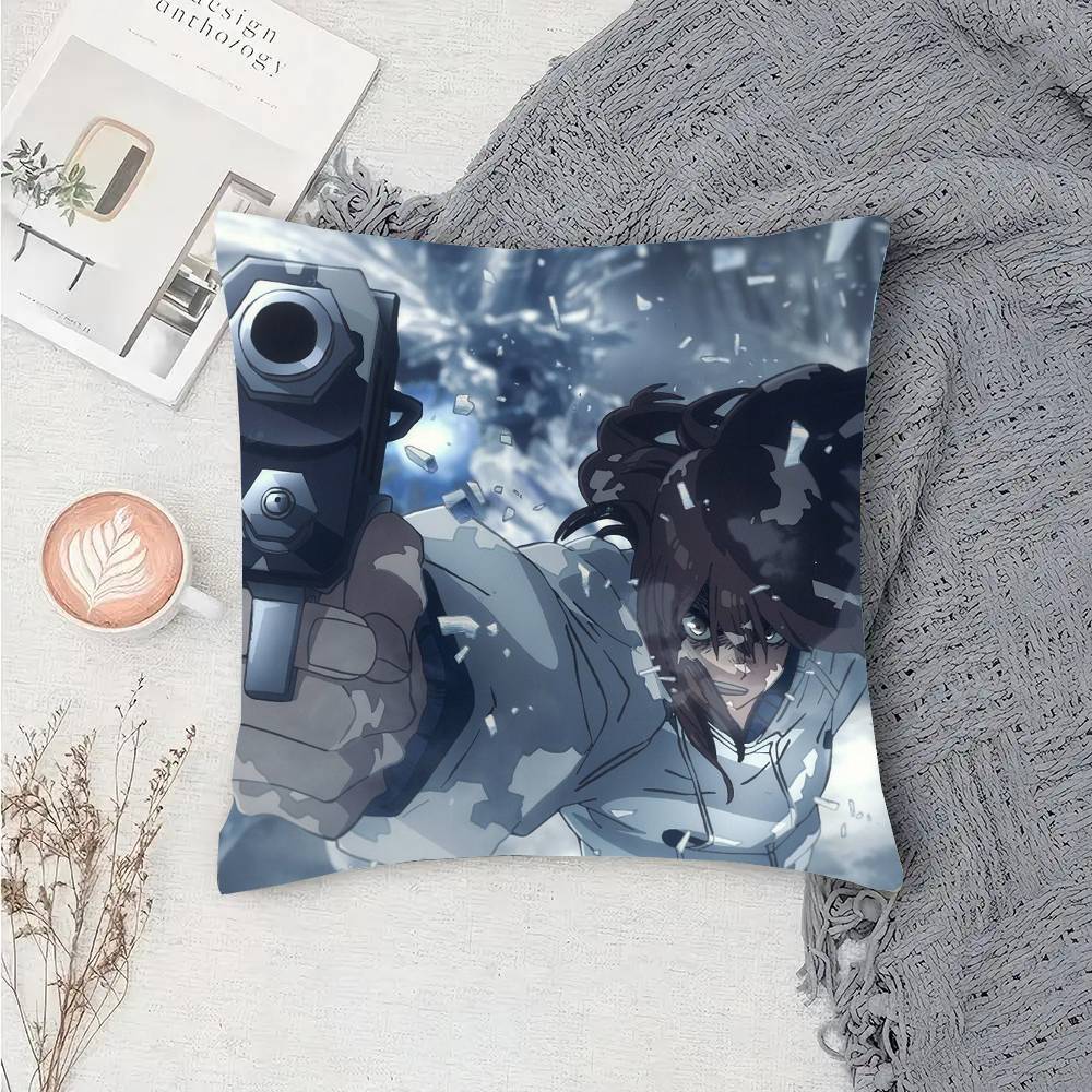 Animation HHeavenly Delusion Pillow Case Fashion Square Pillowcase Bedroom Sofa Room Ins Decoration Leisure