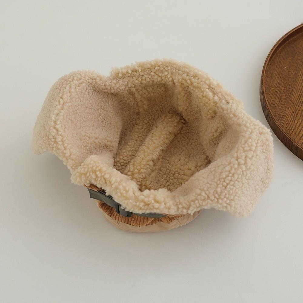 Casquette de protection auditive mignonne style dessin animé Chapeau chaud anti-froid Mode Enfants Chapeau de pilote Hiver