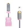 Carbide Nail Drill Bits Barrel Milling Cutter for Manicure Rhinestone Decor Grinding Head Rotary Electric Nail Files Accessory
