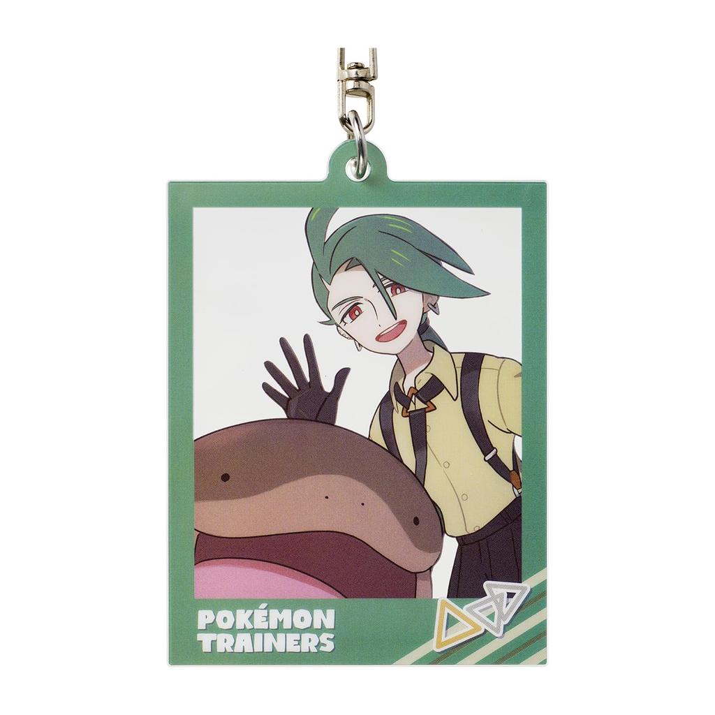 Středový originální fotorámeček Akrylová klíčenka Chili Doo TRENÉŘI Pokémon & POKÉMON
