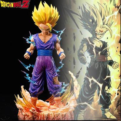 Gohan Figur Dragon Ball Figuren Figur Modell Super Saiyan Action Anime Sammlung Ornament Geschenke Z Runde Sensorische Kompression Hüpfend Langlebig Elastisch