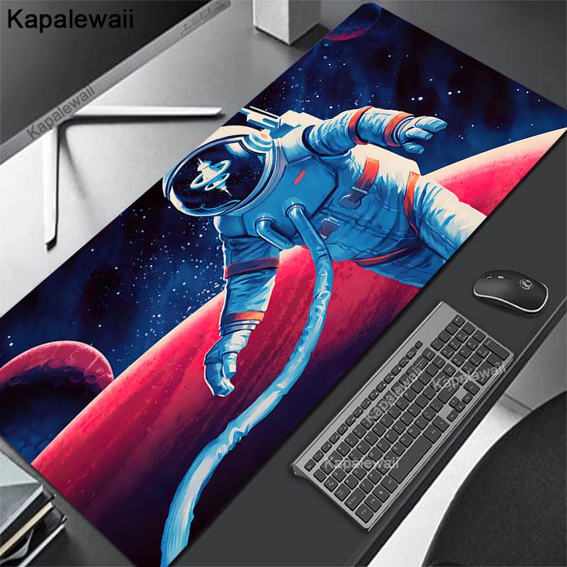 Extended Mouse Pad Space Desgin Desk Mat Computer Deskmat Mousepad Gaming Accessories Pc Gamer Mouse Mat XXL