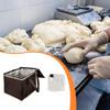 Scatola per la lievitazione del pane con cerniera, controllo della temperatura e timer, scalda pasta madre 20L 30x30x20cm