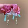 Yellow Petal Tassel Earrings - Bold Beach Vacation Flower Studs for Women, Super Hot & Beautiful Style 2025.