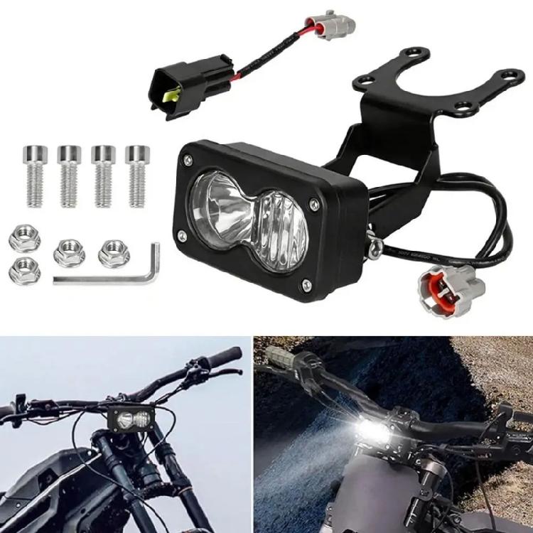 Powerful 3000 Lumens Off Roading Light For Talaria Sting MX3 MX4 MX5 Adventure Bikes Scooters With High Low Flash Modes