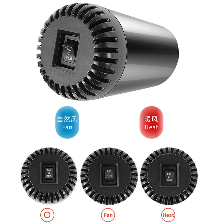 200W 3 In 1 Car Truck Portable Auto Heater Heating Cooling Fan Defroster Demister Air Purifier Purification DC12V