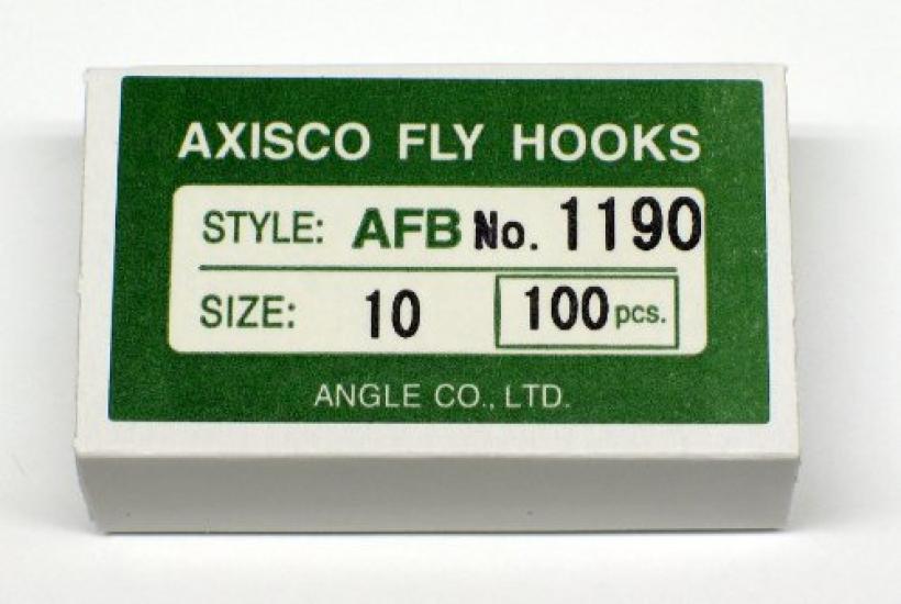 AXISCO Fliegenhaken (100er-Packung) AFB 1190-#10 Angelhaken
