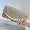 [BoleLOJin] Elegant Sparkling Clutch Bag, Elegant Ladies' Evening Bag, Wedding Bag, Ladies' Formal Bag