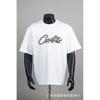 Corteiz Alcatraz Vintage Print T-Shirt Herren Damen Streetwear Lockerer Schnitt Kurzarm Tee