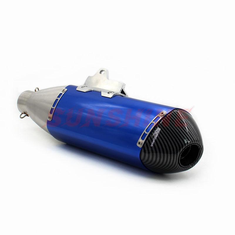 Escape Moto Universal Exhaust Motorcycle Muffler Pitbike Pipe Motocross Tip Systems For CRF230 CFR250 CRF150 EXC WR450 RC390