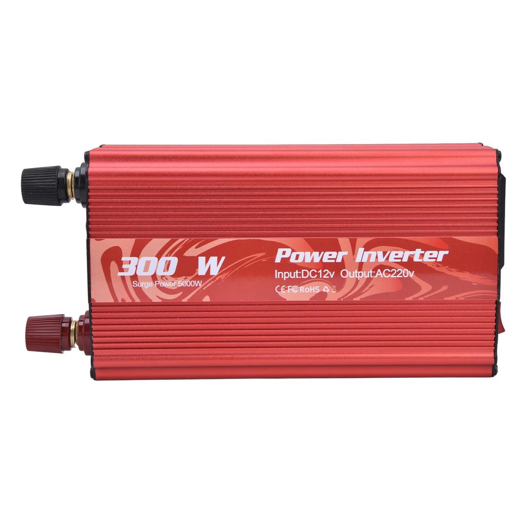 300W Inverter Safe Modified Sine Intelligent Power Converter for Refrigerator Induction Cooker 12V To AC220V